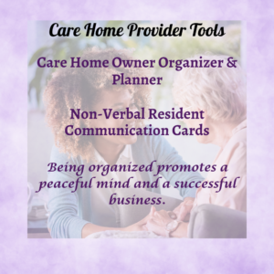 Care Home Provider Tools
