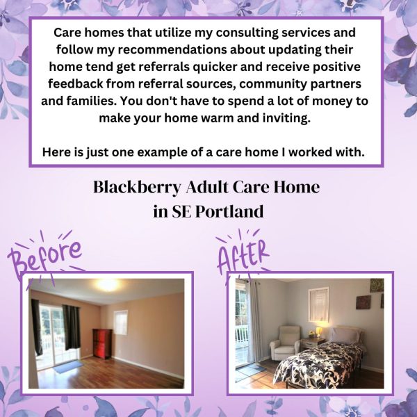 Before and after adult care home consulting